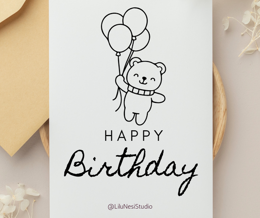 cute pilot bear clipart set for nursery decor and cricut crafts