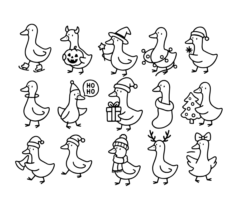 Silly Goose SVG Bundle