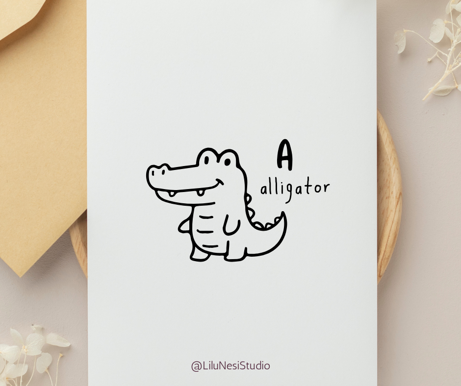 educational animal abc bundle for cricut projects and kids activities