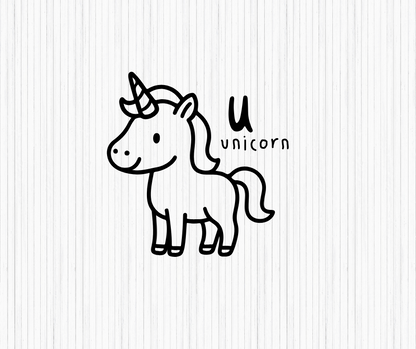 Animal Alphabet SVG Bundle