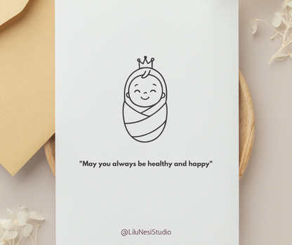 baby boy clipart set for cricut crafts and baby shower invitations