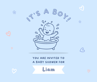 minimalist baby boy svg files with stroller rainbow and baby icons