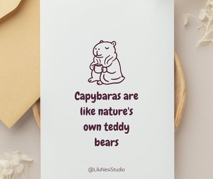 capybara clipart set for cricut crafts and printable projects