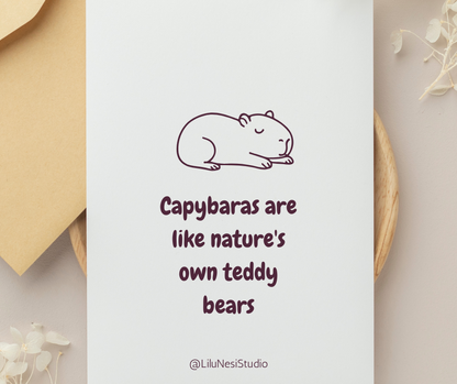 capybara clipart set for cricut crafts and printable projects