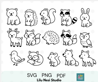 Big Animal SVG Bundle
