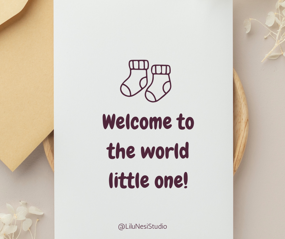 baby shower clipart set for cricut crafts and printable invitations