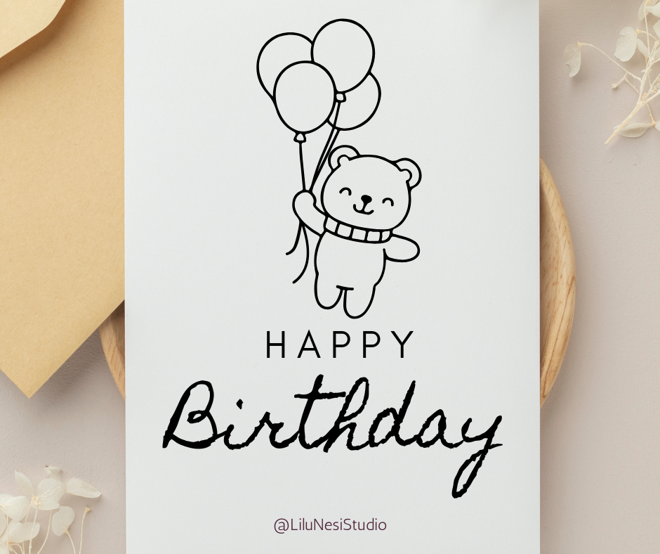 cute pilot bear clipart set for nursery decor and cricut crafts
