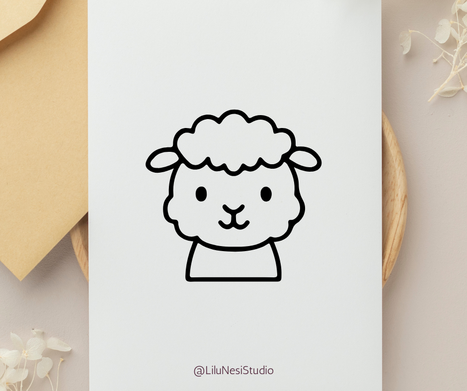 kawaii animal clipart set for cricut crafts and kids projects
