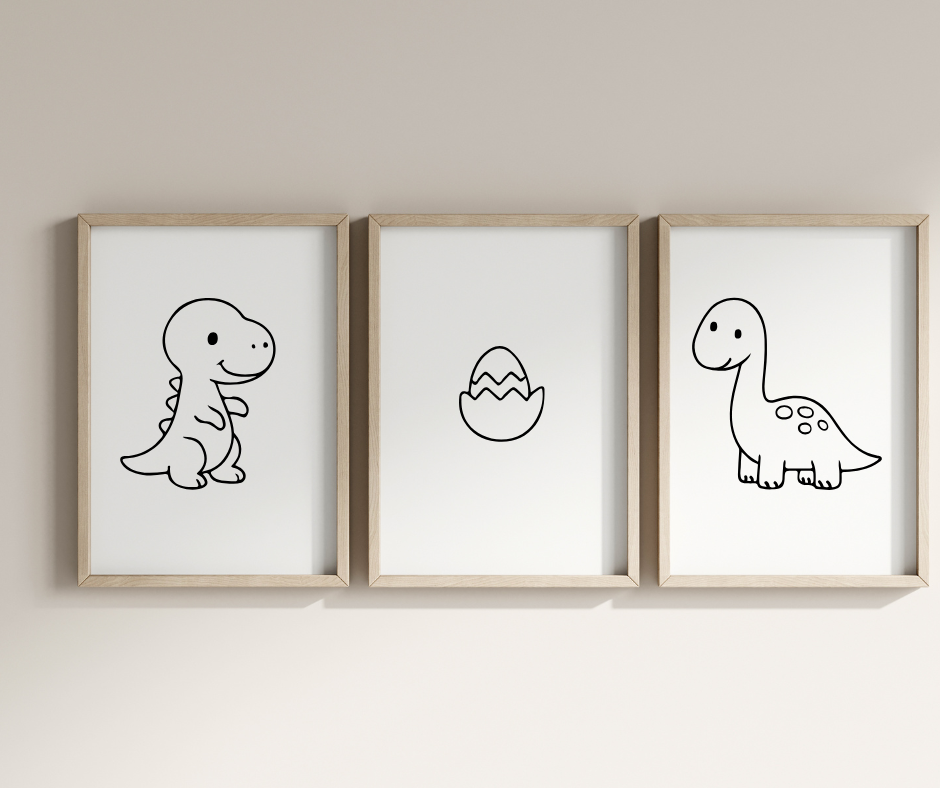 cute dino svg files with friendly jurassic illustrations

