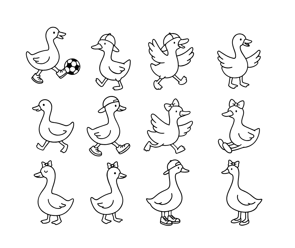Silly Goose SVG Bundle