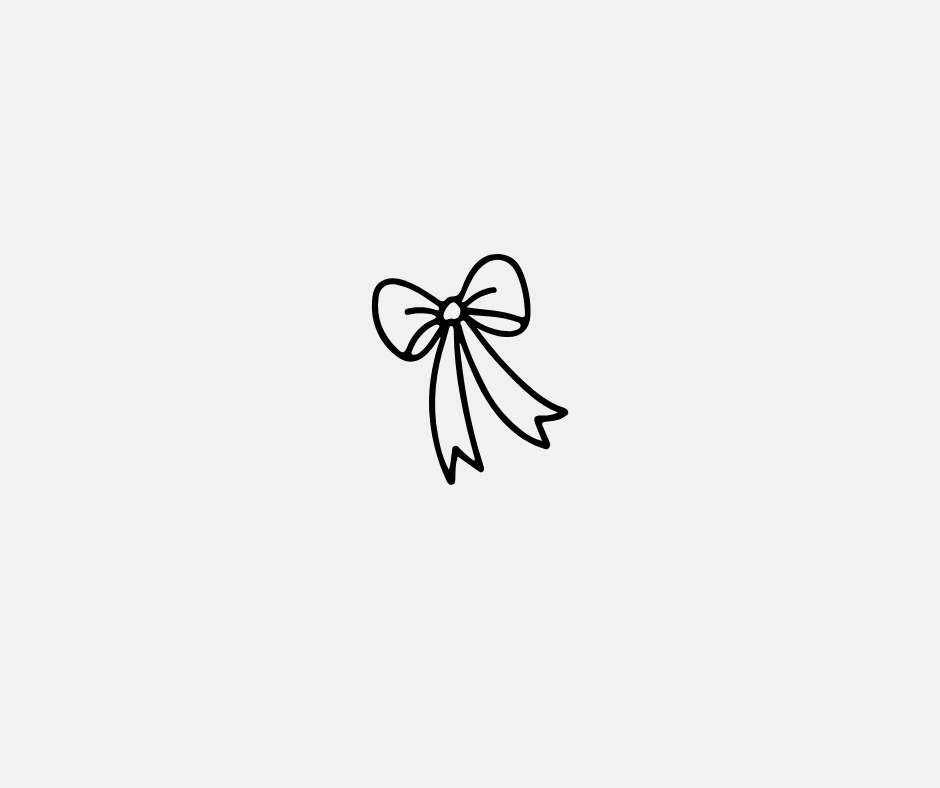 minimalist bow svg files with aesthetic coquette ribbon designs