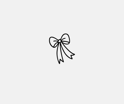 minimalist bow svg files with aesthetic coquette ribbon designs