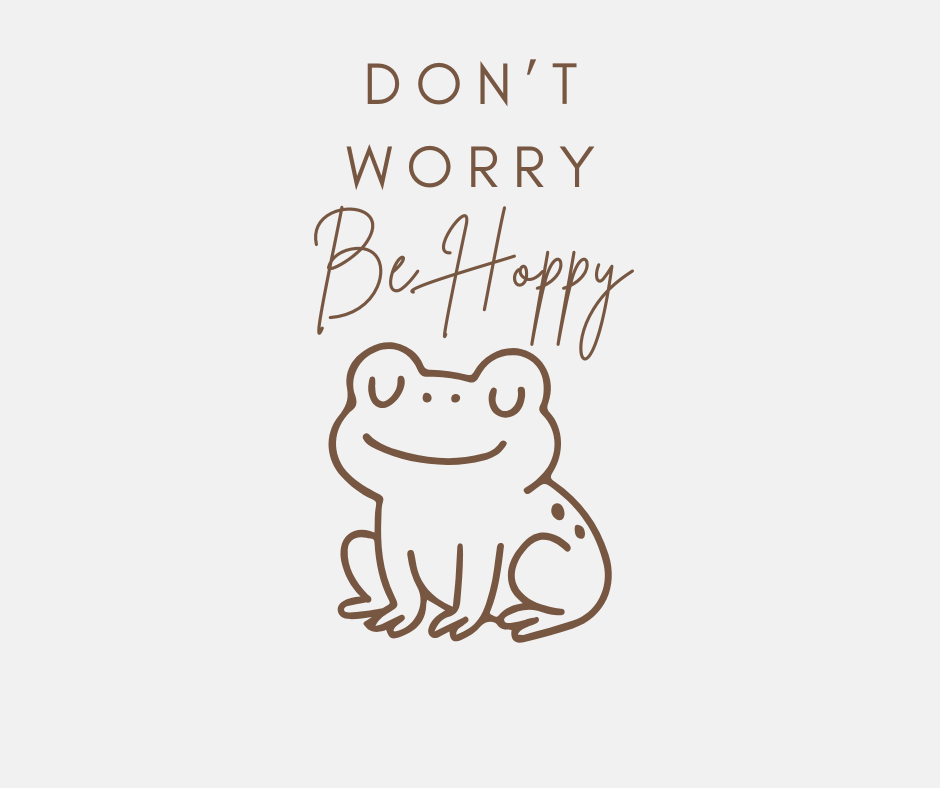 minimalist frog clipart set for cricut crafts and stickers
