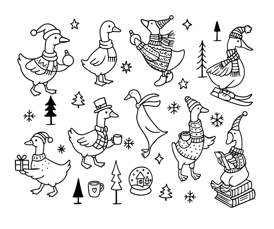 Silly Goose SVG Bundle