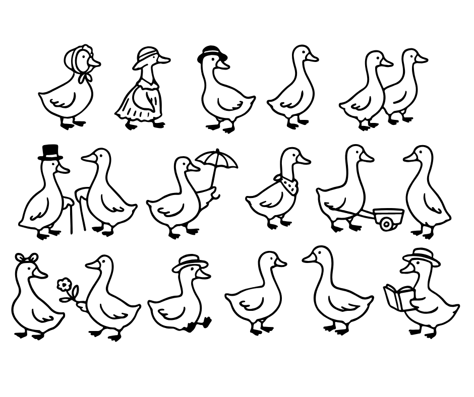 Silly Goose SVG Bundle