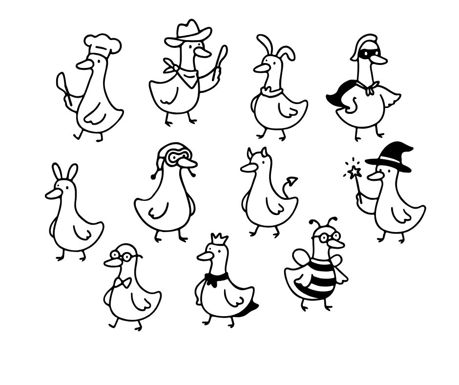 Silly Goose SVG Bundle