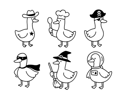 Silly Goose SVG Bundle