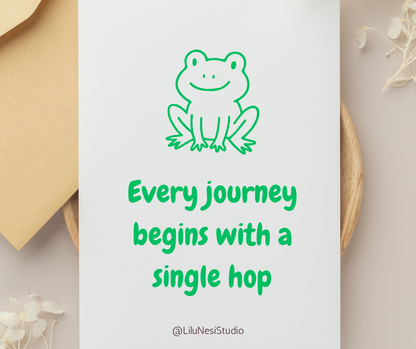 kawaii frog svg files with jumping and smiling frog illustrations
