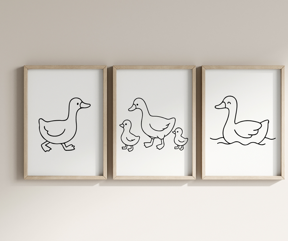 Adorable goose SVG collection for farmhouse crafts, greeting cards, scrapbooking, and sublimation.