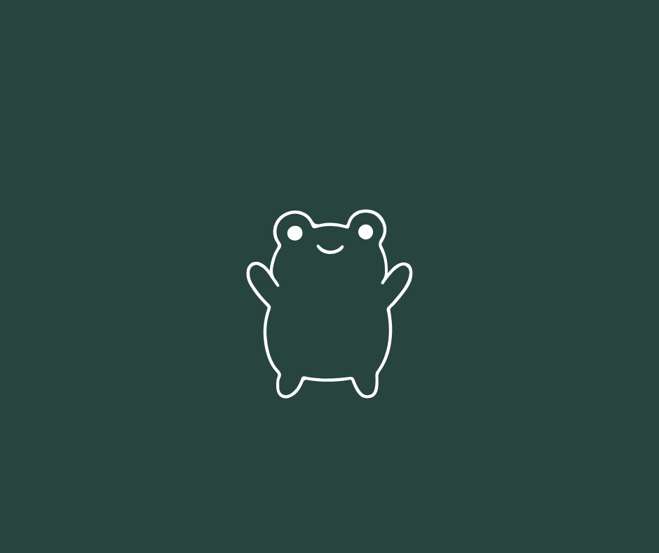 household illustration bundle with adorable cleaning frogs
