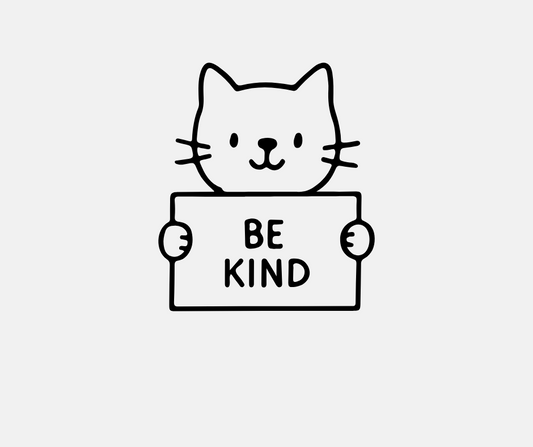 positive animal illustrations with motivational quotes in doodle style