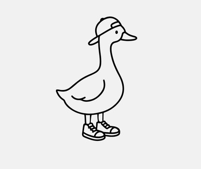 Cute goose movement SVG collection perfect for nursery decor, scrapbooking, and creative crafts.