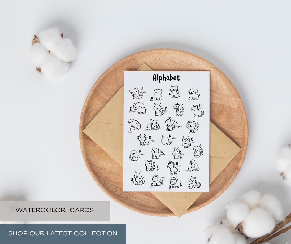 cute alphabet animal clipart set for classroom and homeschool activities