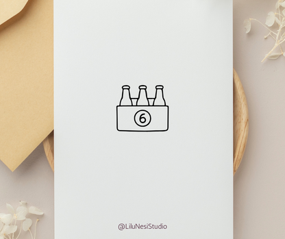 fun beer illustration bundle for stickers menus and brewery crafts