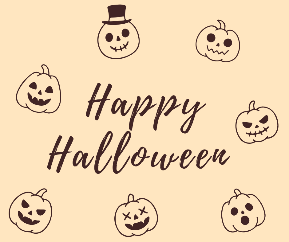 cute and spooky pumpkin illustrations for Halloween decorations and stickers
