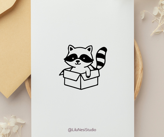 Woodland raccoon clipart set featuring playful raccoons in different poses and expressions