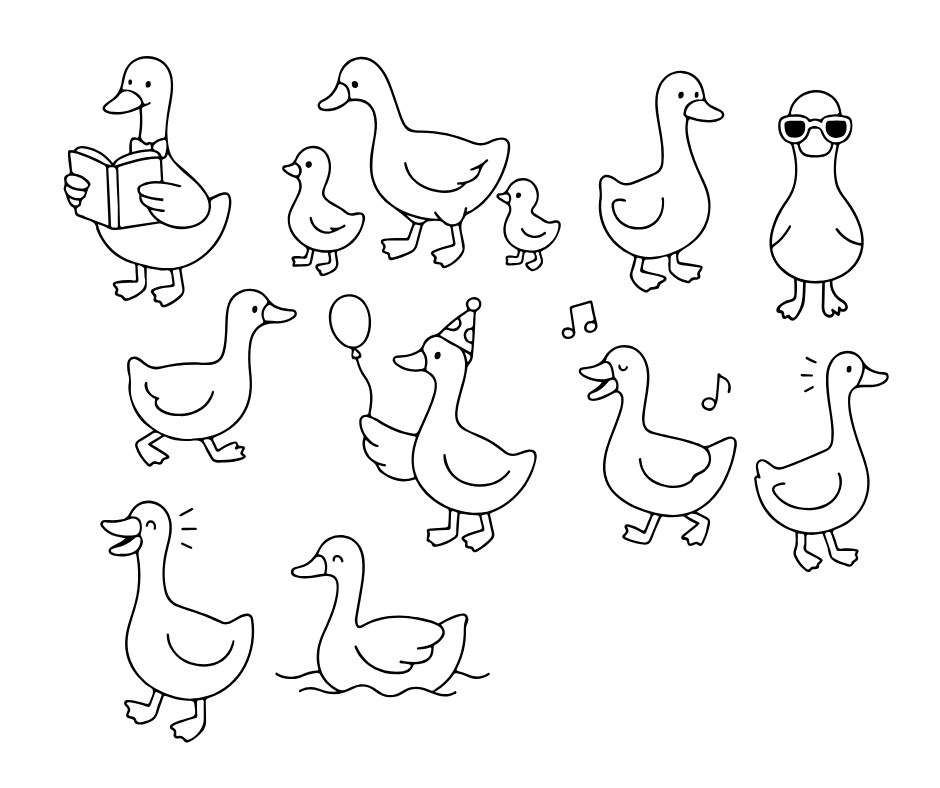 Silly Goose SVG Bundle