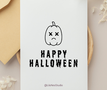 pumpkin face bundle featuring happy angry ghostly and creepy jack o lantern designs