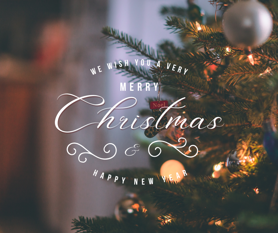 elegant holiday border elements in black and white line art style