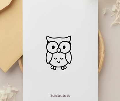 cozy forest illustration bundle with woodland animals and outdoor elements